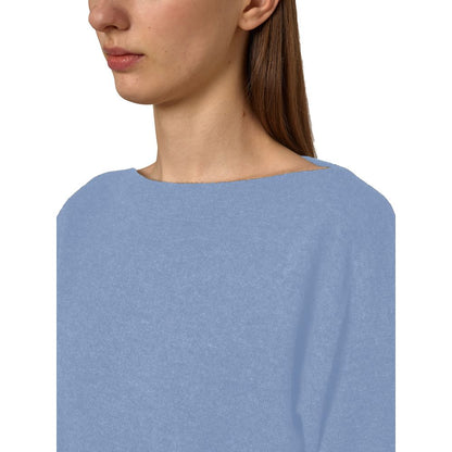 Alpha Studio Light Blue Cashmere Women Sweater by Alpha Studio