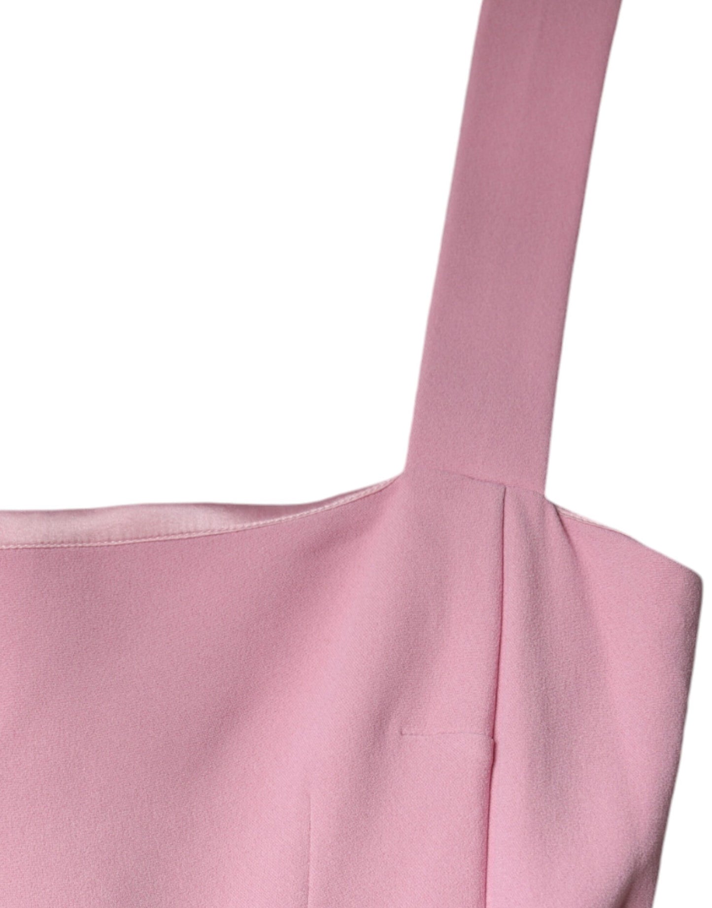 Dolce & Gabbana Pink A-line Flare Viscose Sleeveless Dress by Dolce & Gabbana