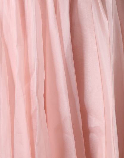 Dolce & Gabbana Pink Silk Strapless Maxi A-line Gown Dress by Dolce & Gabbana