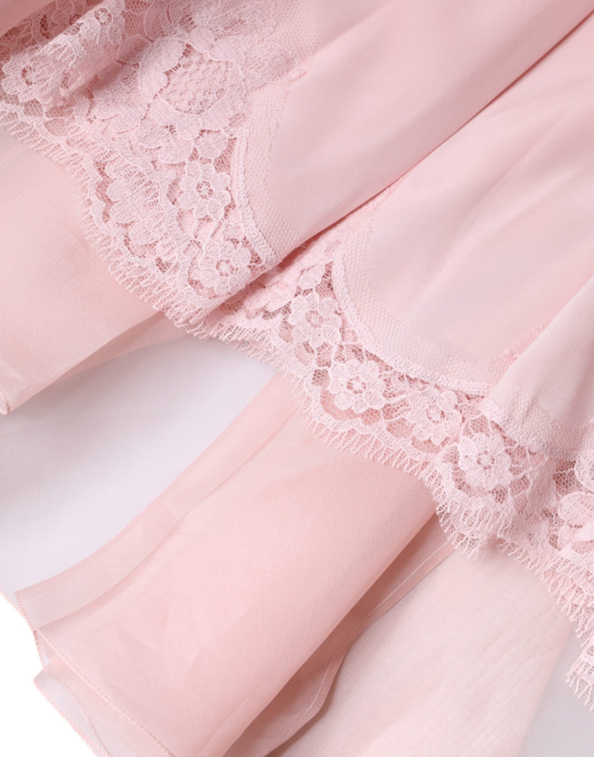 Dolce & Gabbana Pink Silk Strapless Maxi A-line Gown Dress by Dolce & Gabbana
