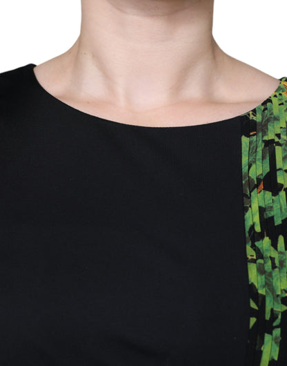 Roberto Cavalli Multicolor Floral Sheath Knee Length Dress by Roberto Cavalli