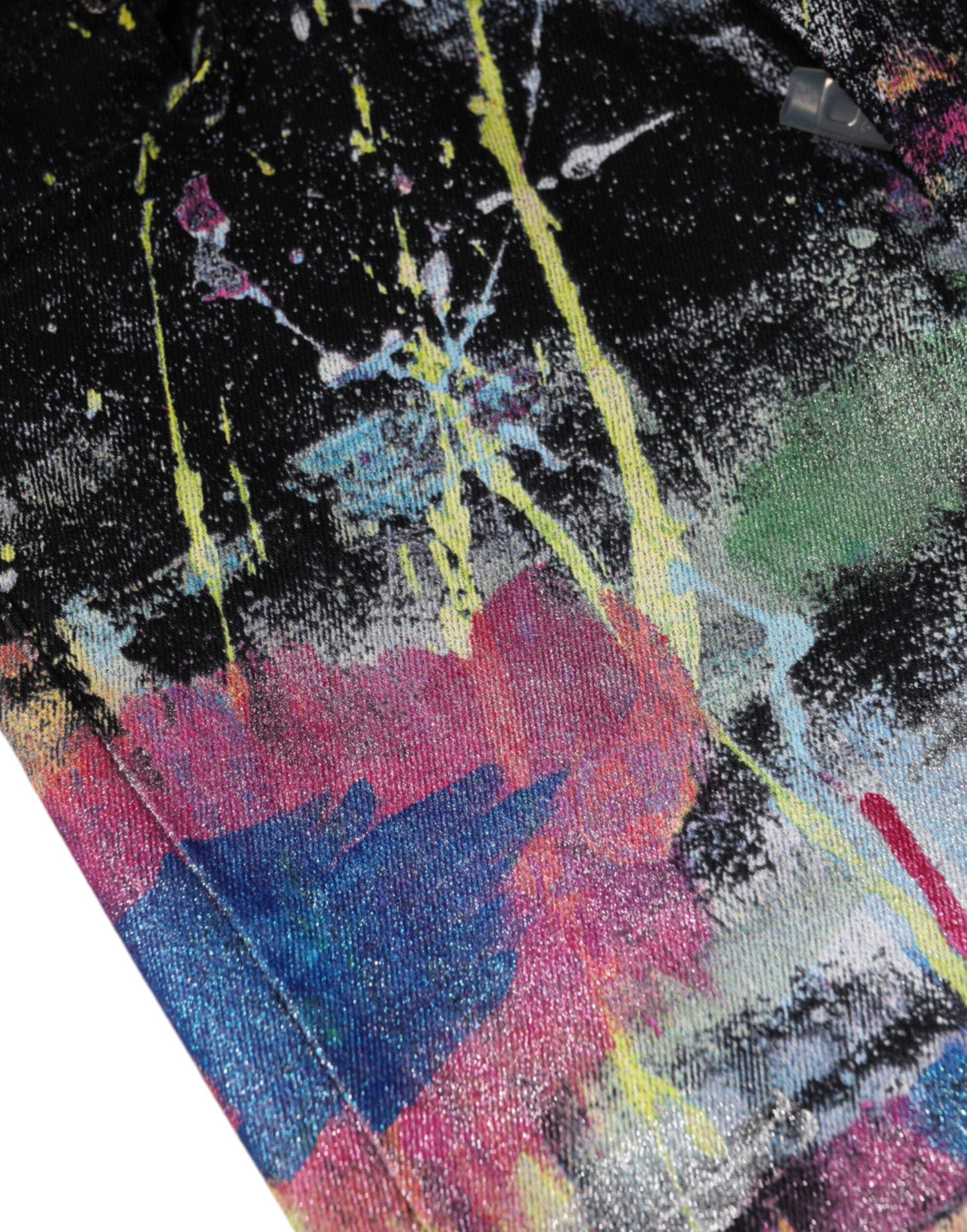 Dolce & Gabbana Multicolor Splatter Paint Cotton Skinny Denim Jeans by Dolce & Gabbana