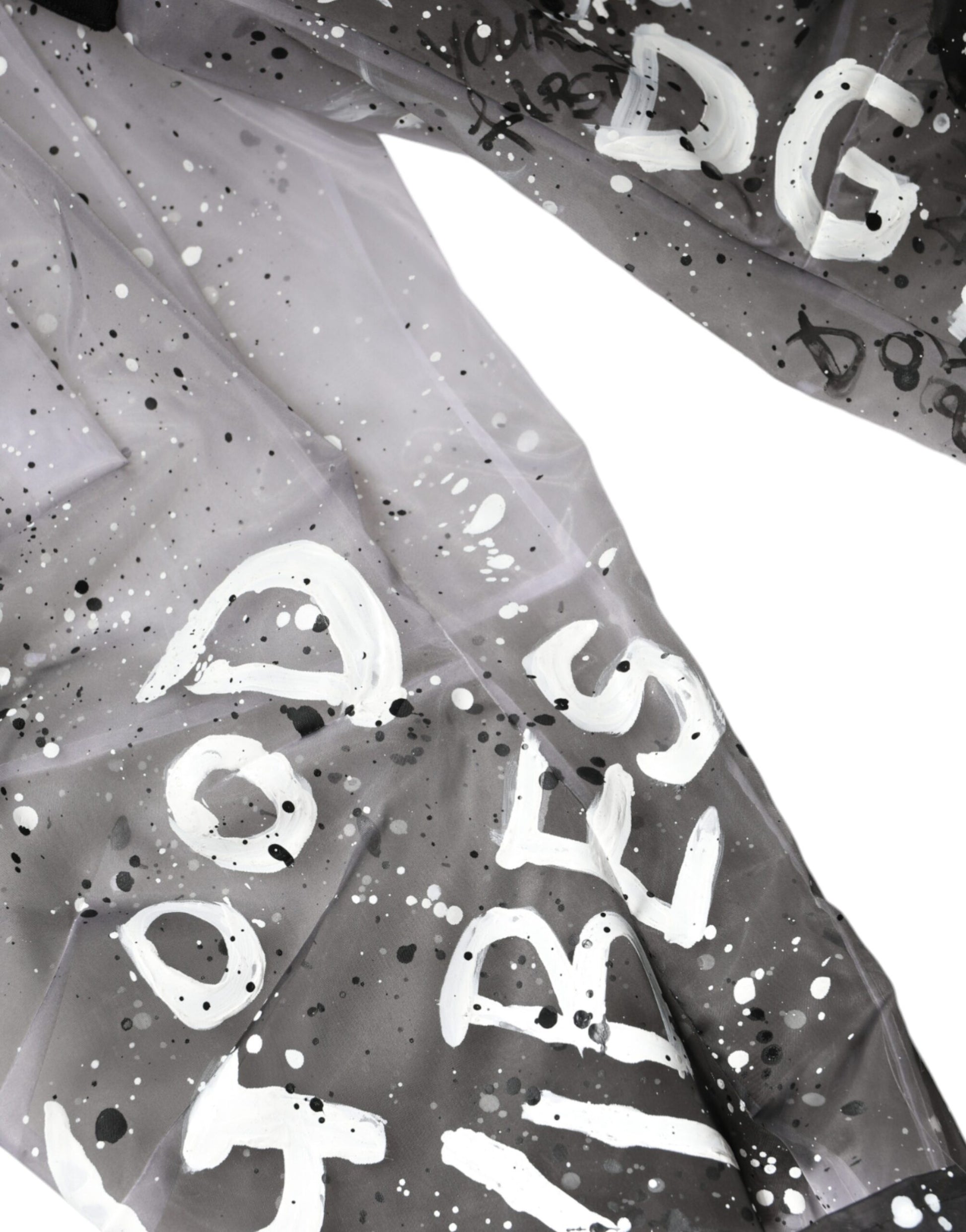 Dolce & Gabbana White See Through Logo Cropped Cargo Pants by Dolce & Gabbana