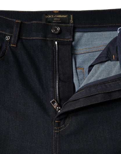 Dolce & Gabbana Black GRACE High Waist Skinny Denim Jeans by Dolce & Gabbana