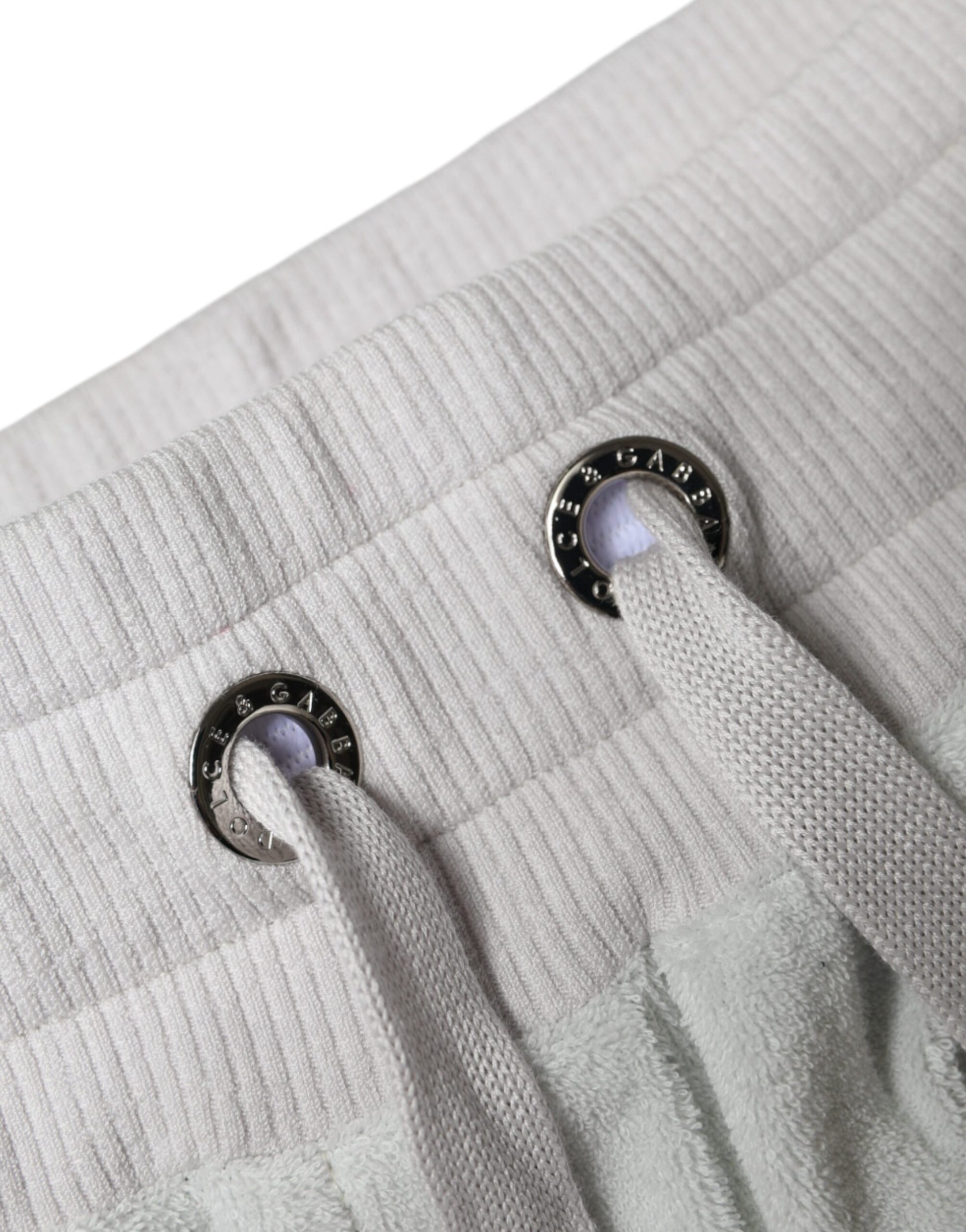 Dolce & Gabbana White Nylon Jogger Sweatpants Pants by Dolce & Gabbana