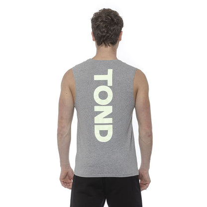 Débardeur en coton gris Tond pour homme