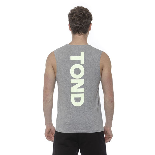 Débardeur en coton gris Tond pour homme