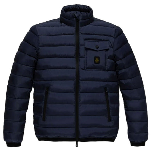 Veste en nylon bleu Refrigiwear