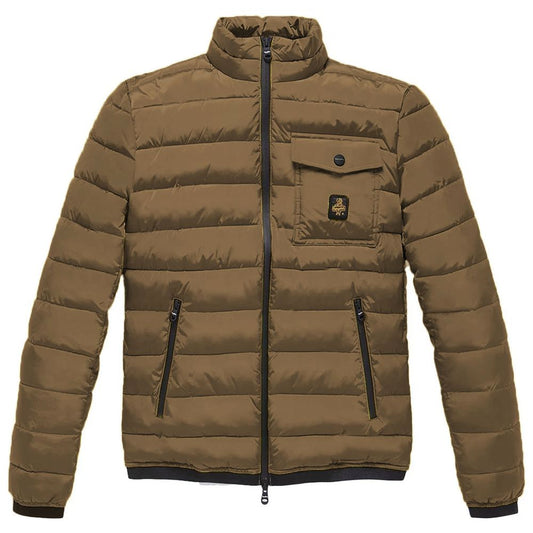 Veste en nylon marron Refrigiwear