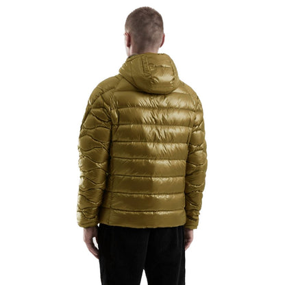 Refrigiwear Yellow Nylon Men Jacket by Refrigiwear