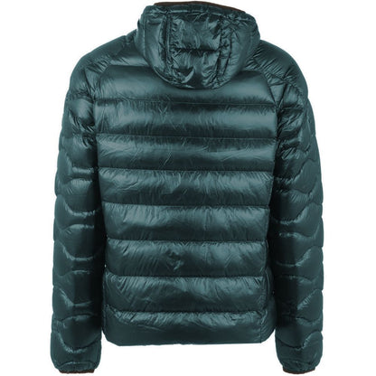 Refrigiwear Green Nylon Men Jacket by Refrigiwear