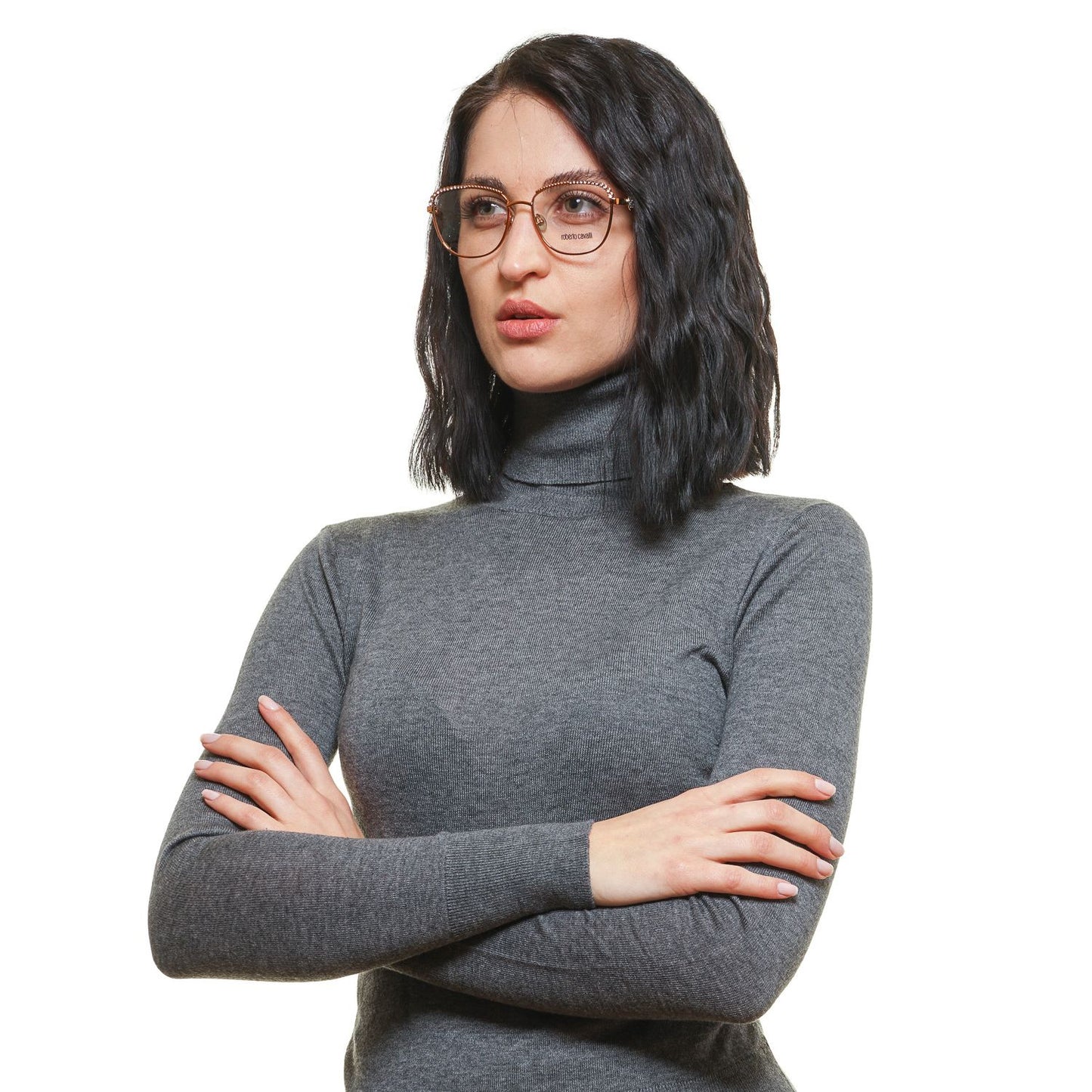 Roberto Cavalli Copper Women Frames by Roberto Cavalli