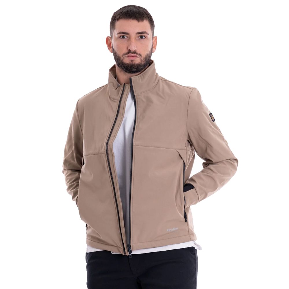 Refrigiwear Beige Nylon Jacket by Refrigiwear