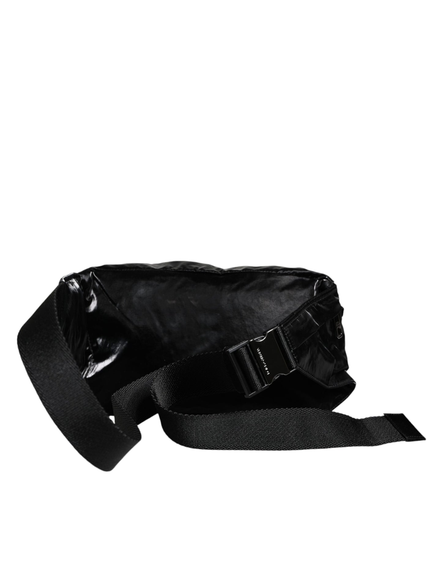 Sac banane ceinture en nylon noir Dolce &amp; Gabbana