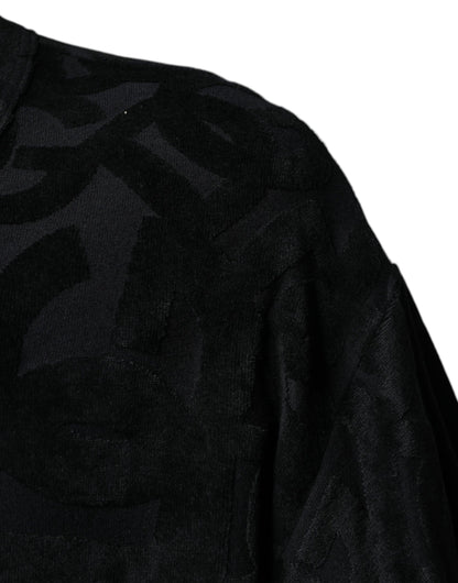 Dolce & Gabbana Black DG Mania Logo Print T-shirt by Dolce & Gabbana