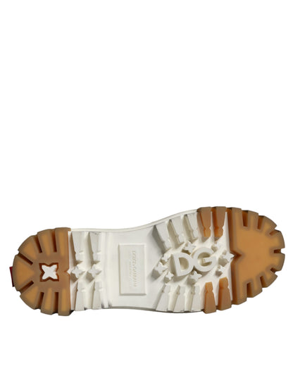 Baskets de randonnée en cuir multicolore Dolce &amp; Gabbana