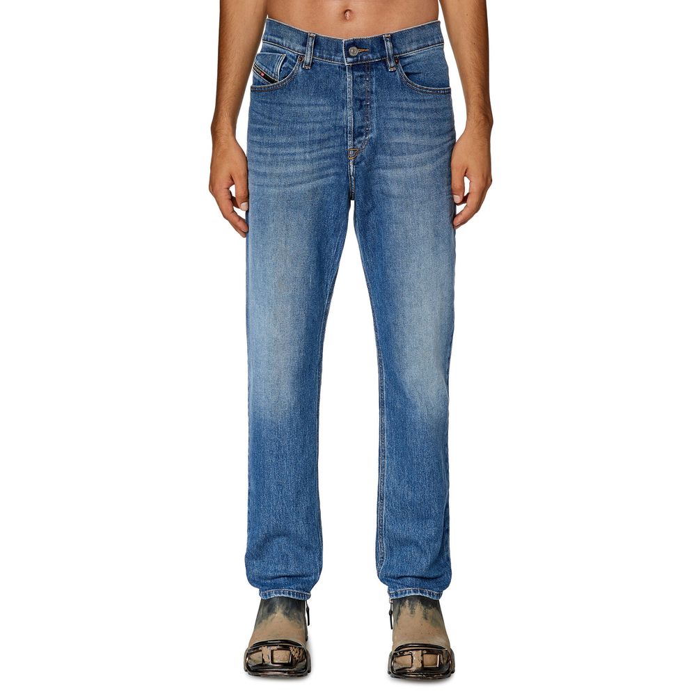 Diesel Blue Cotton Jeans & Pant by Diesel