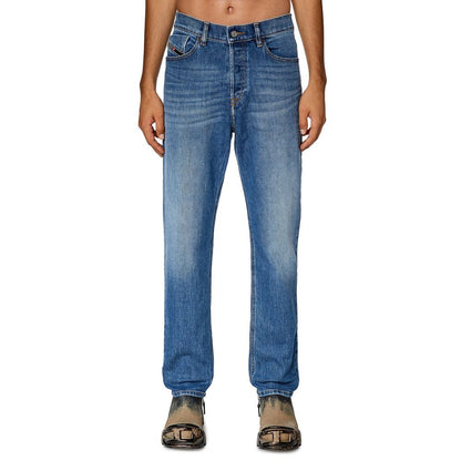 Diesel Blue Cotton Jeans & Pant by Diesel