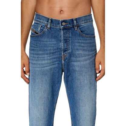 Diesel Blue Cotton Jeans & Pant by Diesel