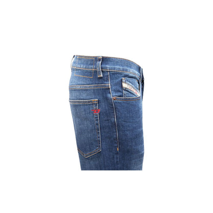 Diesel Blue Cotton Jeans & Pant by Diesel