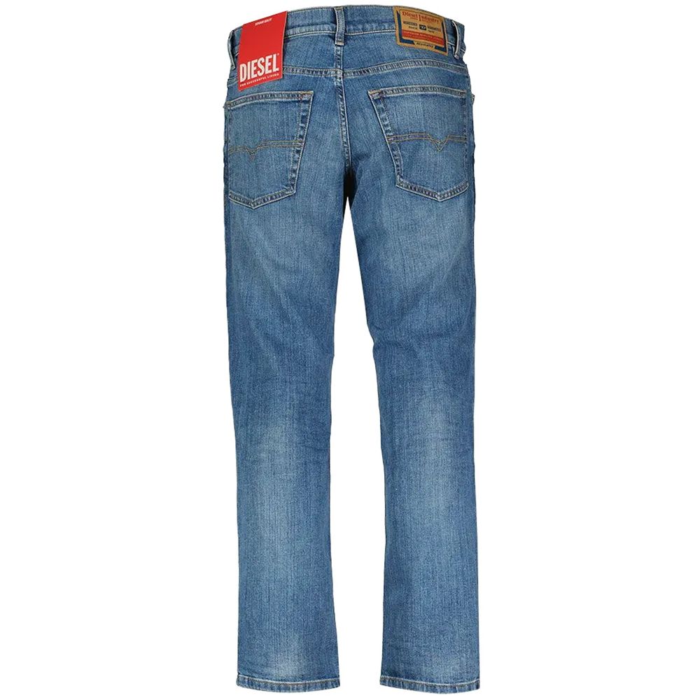 Diesel Blue Cotton Jeans & Pant by Diesel