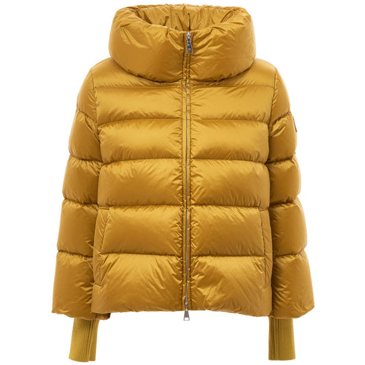 Add Gold Polyamide Jackets &amp; Coat