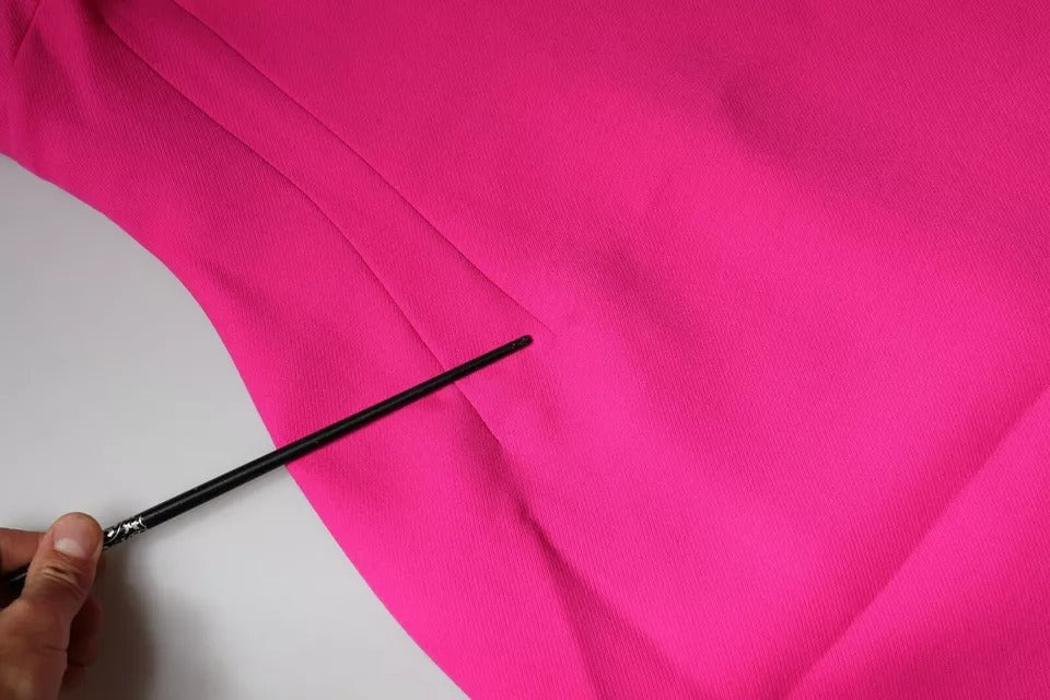 Dolce & Gabbana Pink Sleeveless Bodycon A-line Mini Dress by Dolce & Gabbana