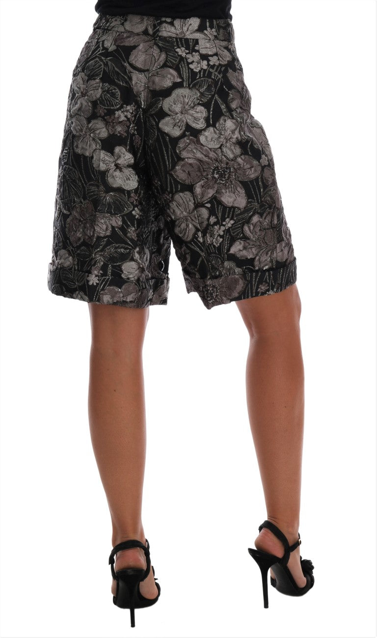 Short élégant en brocart taille haute Dolce &amp; Gabbana