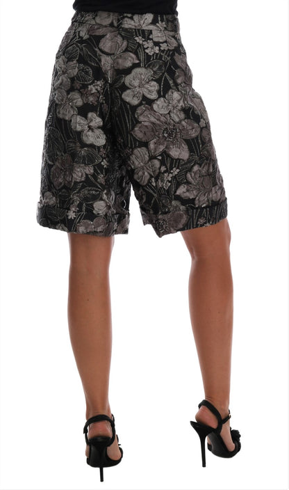 Short élégant en brocart taille haute Dolce &amp; Gabbana