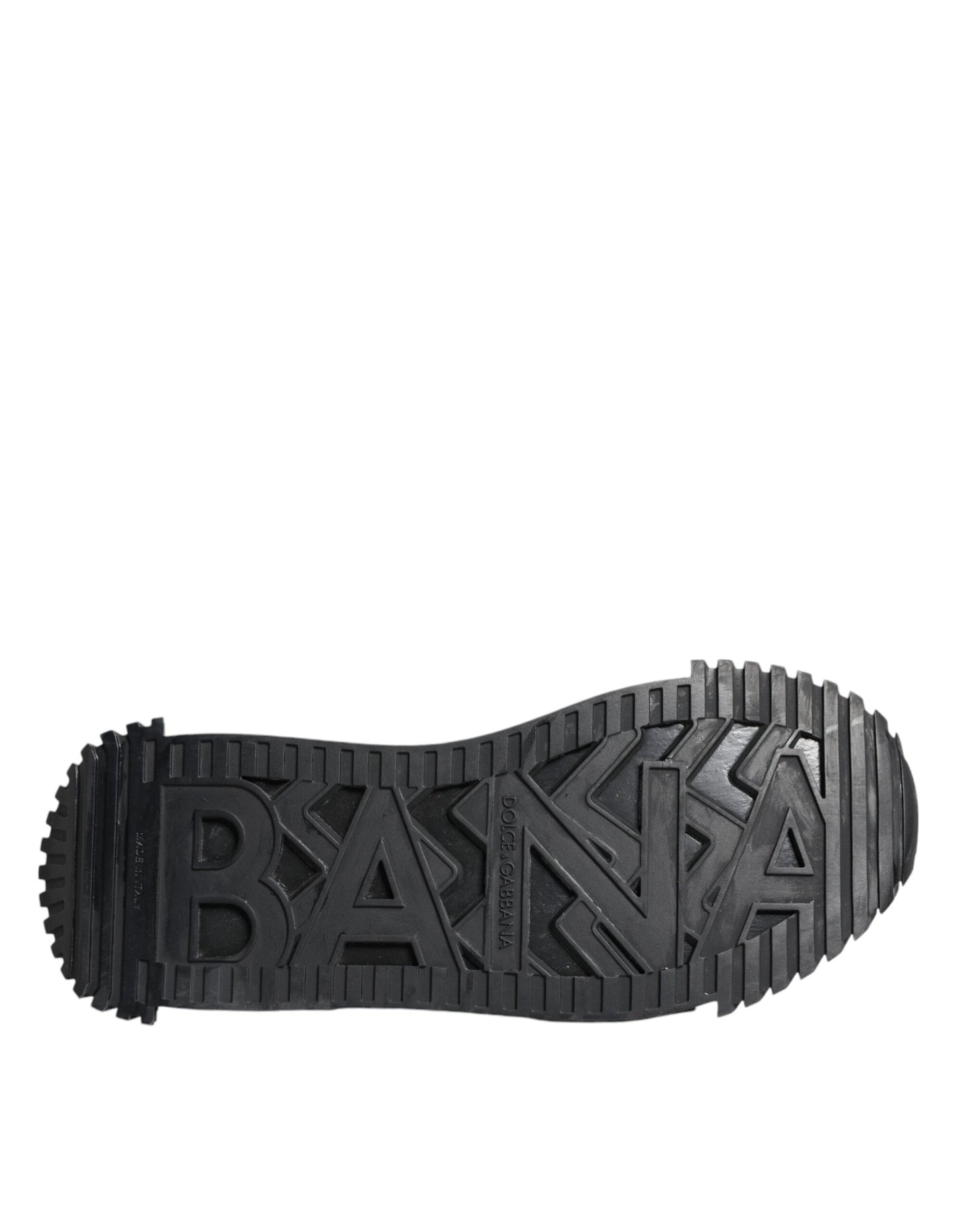 Dolce & Gabbana Black Logo Lace Up Low Top NS1 Sneakers Shoes by Dolce & Gabbana