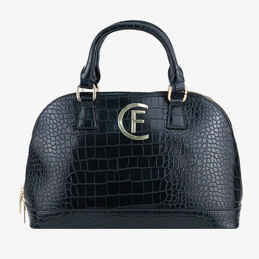 Sac à main femme en cuir artificiel noir CRISTINAEFFE