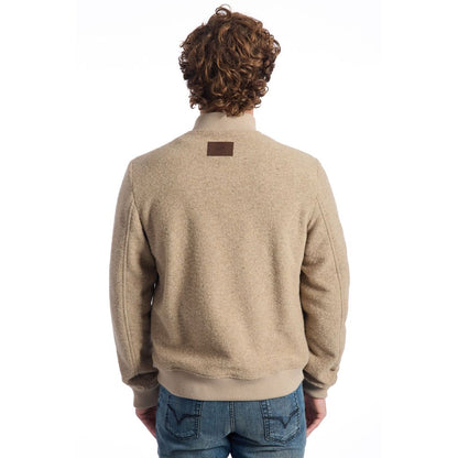 Veste de luxe en laine beige pour homme Roberto Pepe