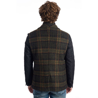 Veste de luxe en laine marron pour homme Roberto Pepe