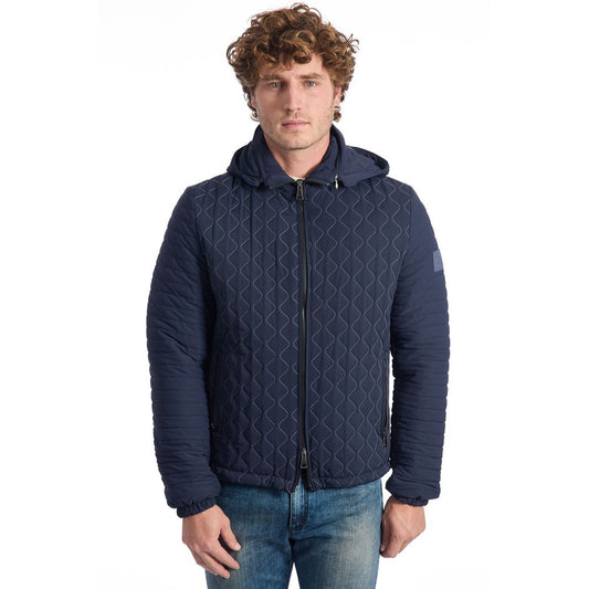 Veste homme Roberto Pepe Luxury en polyamide bleu
