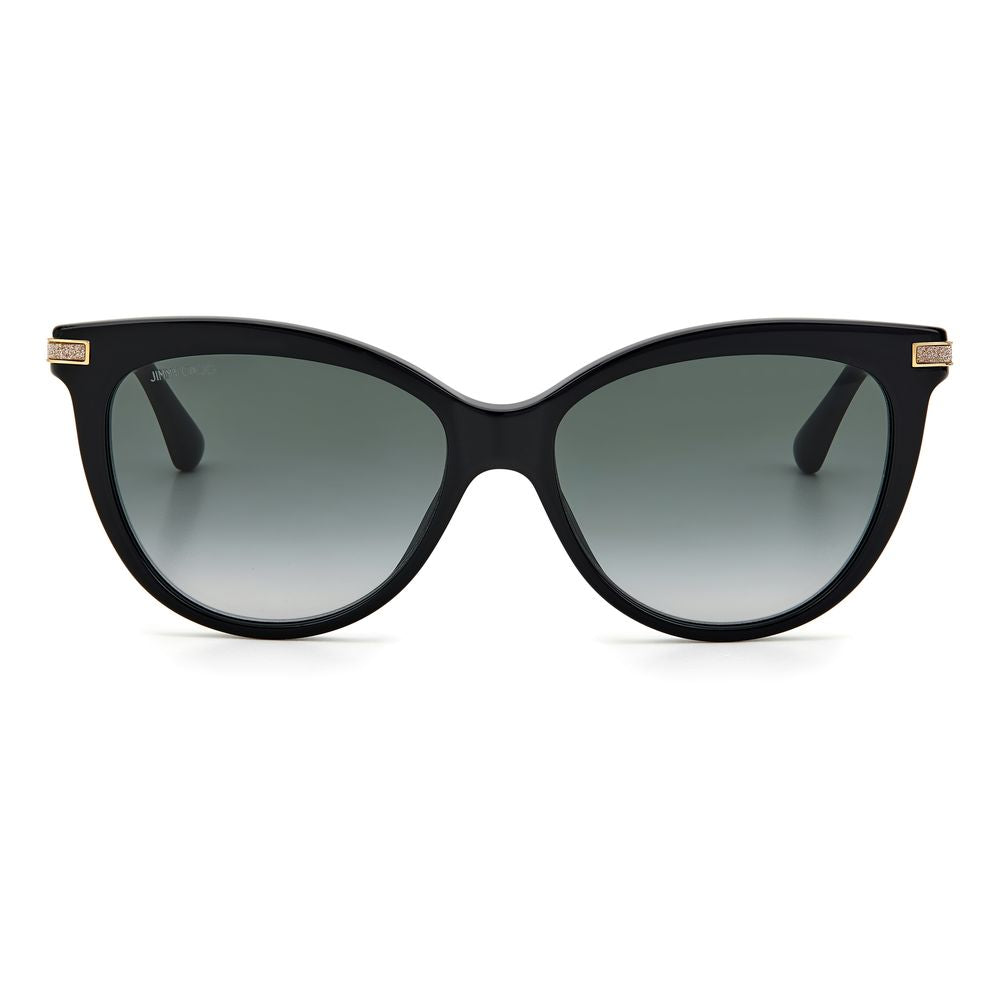 Jimmy Choo Black Acetate Sunglasses by Jimmy Choo