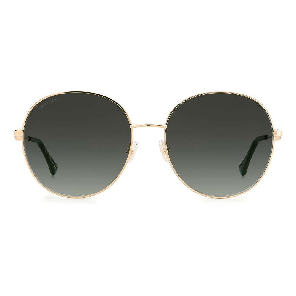 Jimmy Choo Green Stainless Steel Sunglasses by Jimmy Choo