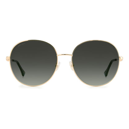 Jimmy Choo Green Stainless Steel Sunglasses by Jimmy Choo