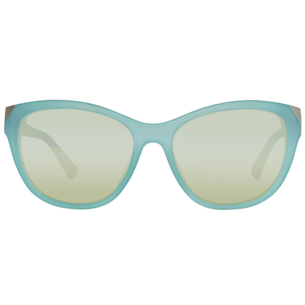 Lunettes de soleil Guess en plastique bleu