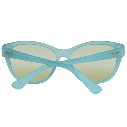 Lunettes de soleil Guess en plastique bleu