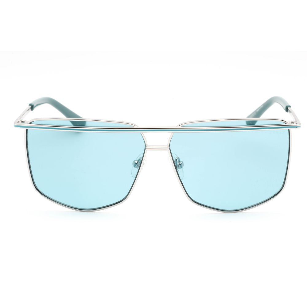 Lunettes de soleil Guess en métal gris