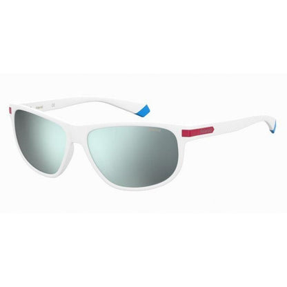 Lunettes de soleil Polaroid blanches en autres fibres