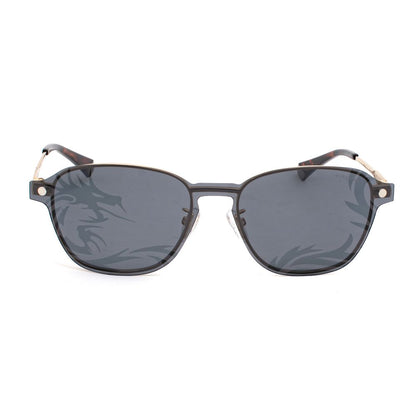 Lunettes de soleil Polaroid en métal doré