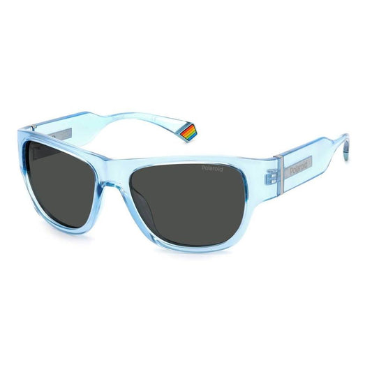 Lunettes de soleil Polaroid en polycarbonate bleu