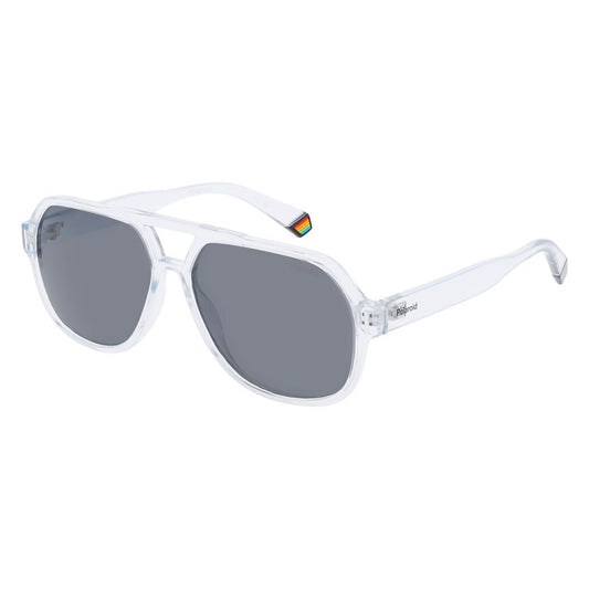 Lunettes de soleil Polaroid en polycarbonate transparent