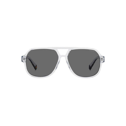 Lunettes de soleil Polaroid en polycarbonate transparent