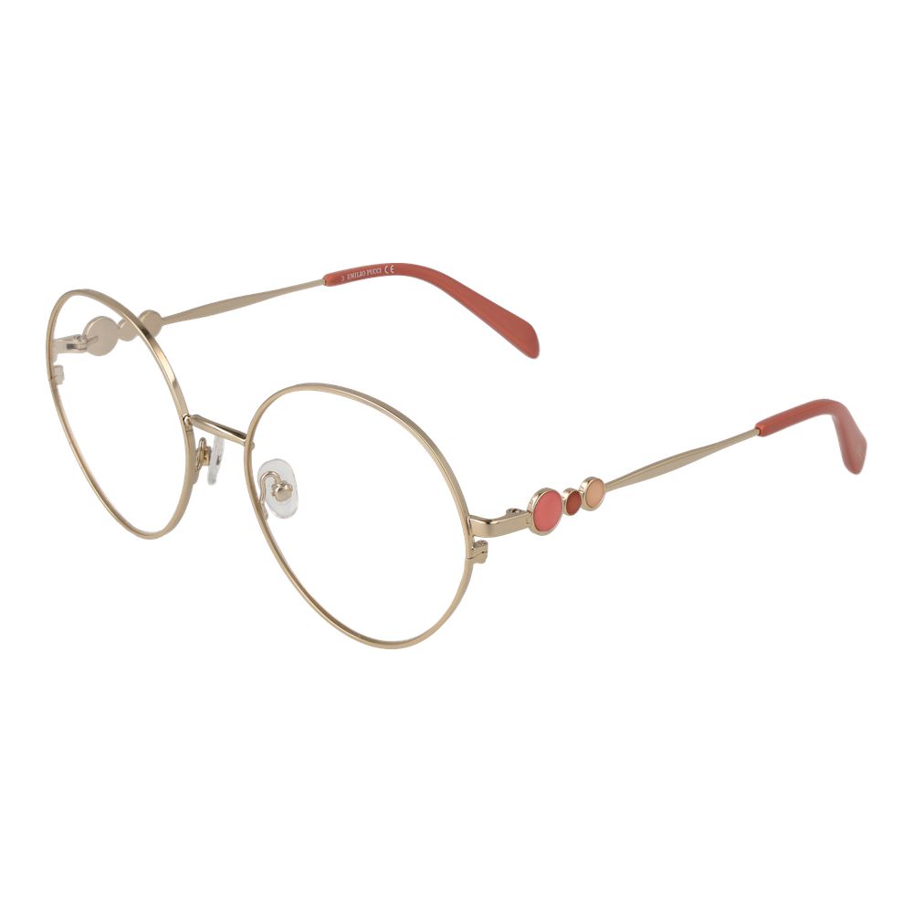 Emilio Pucci Gold Women Optical Frames by Emilio Pucci