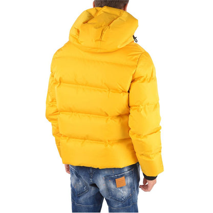 Veste Dsquared² en nylon jaune pour homme