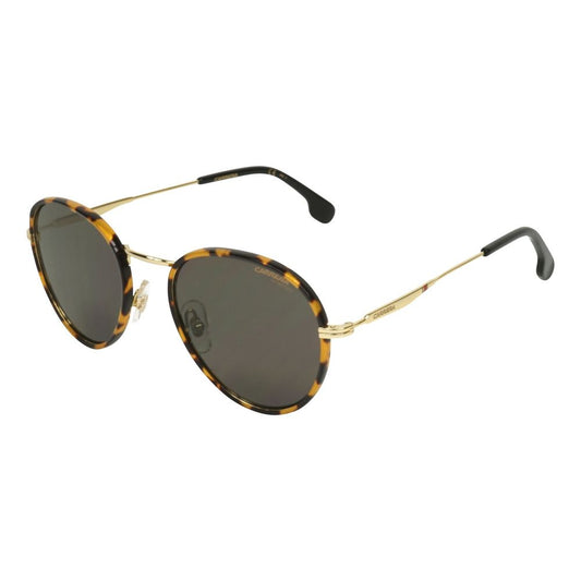 Lunettes de soleil Carrera en cuir de veau doré