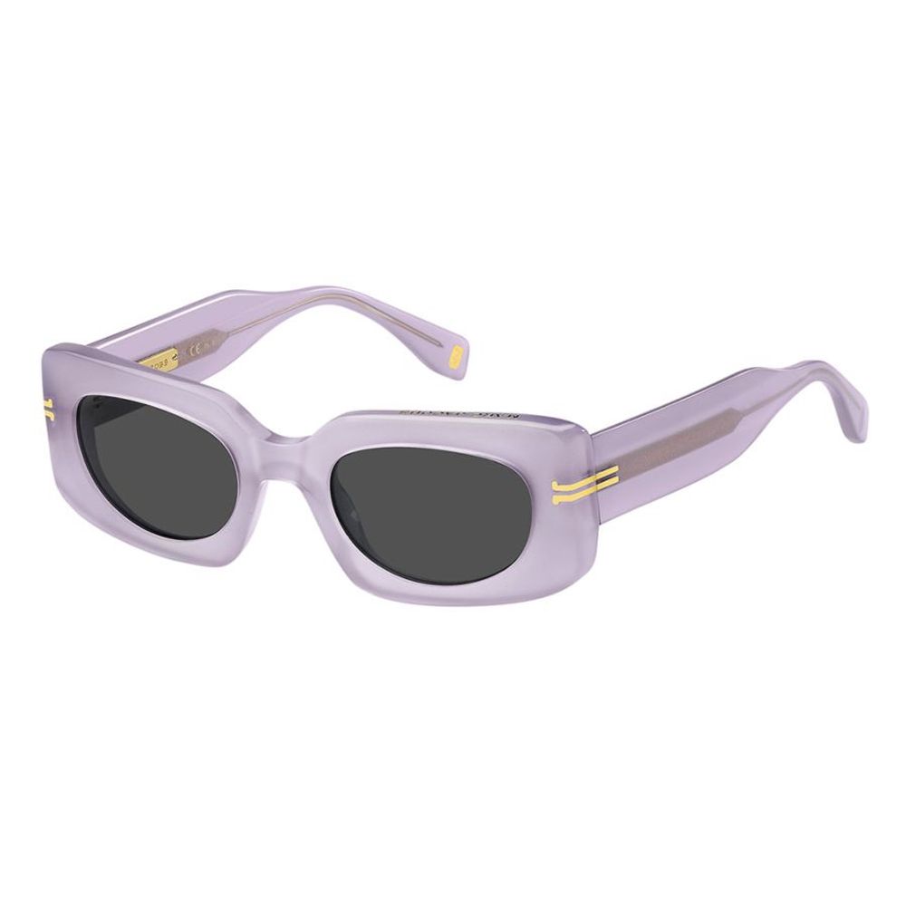 Lunettes de soleil en plastique violet Marc Jacobs