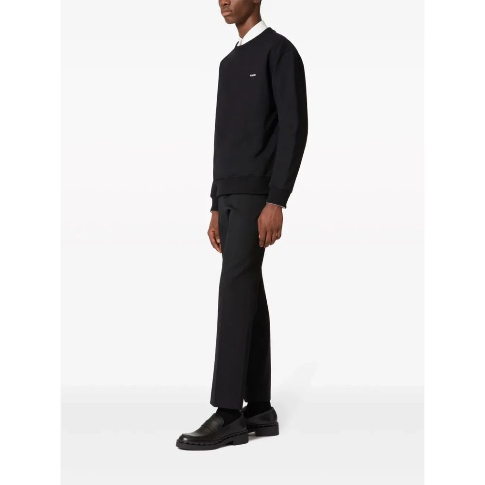 Pull en coton noir Valentino